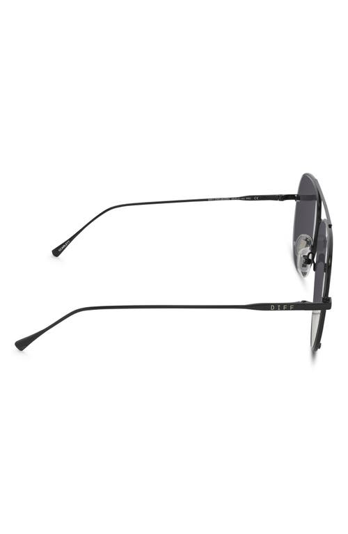 Diff 63mm Scarlett Sunglasses In Black/grey