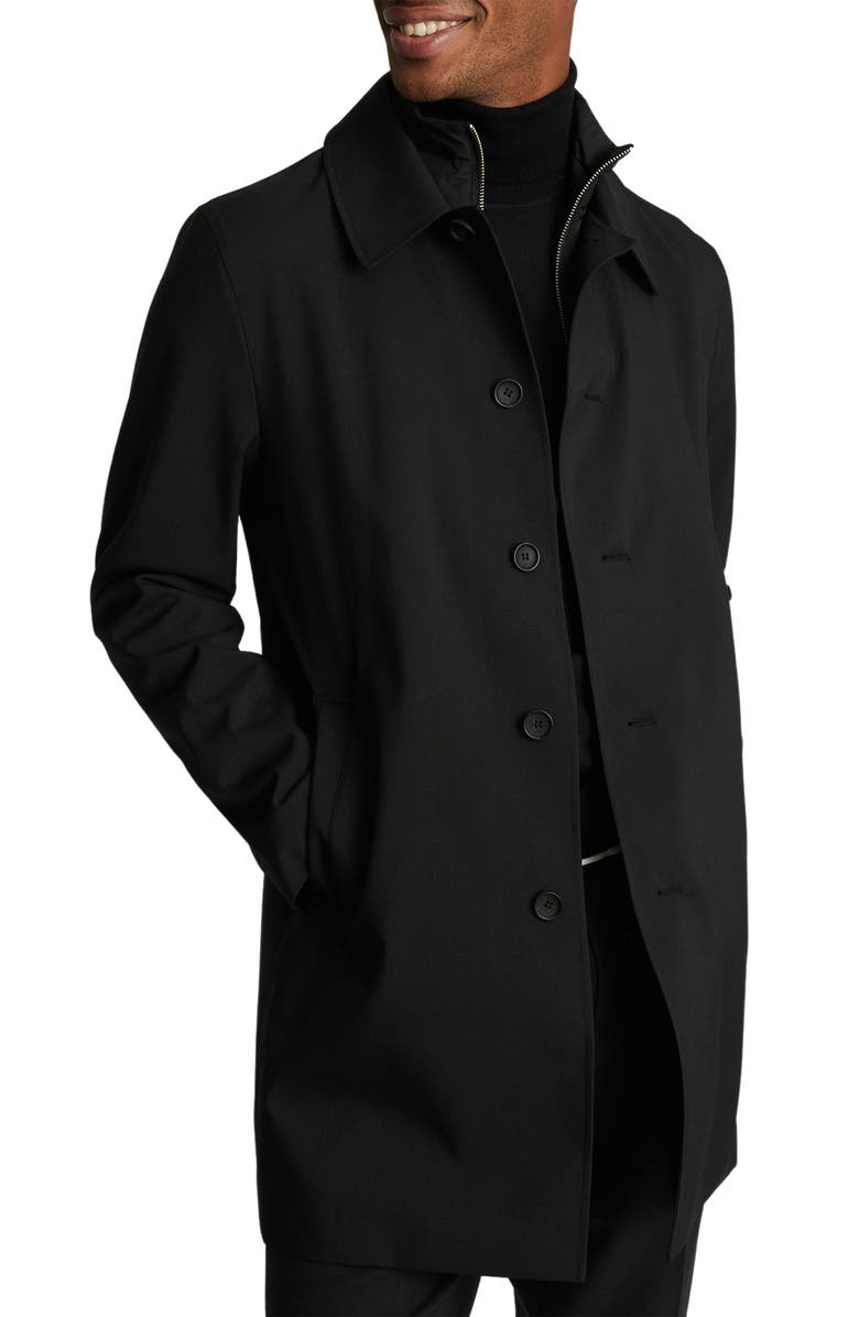 Reiss Perrin Removable Bib Mackintosh, Main, color, 