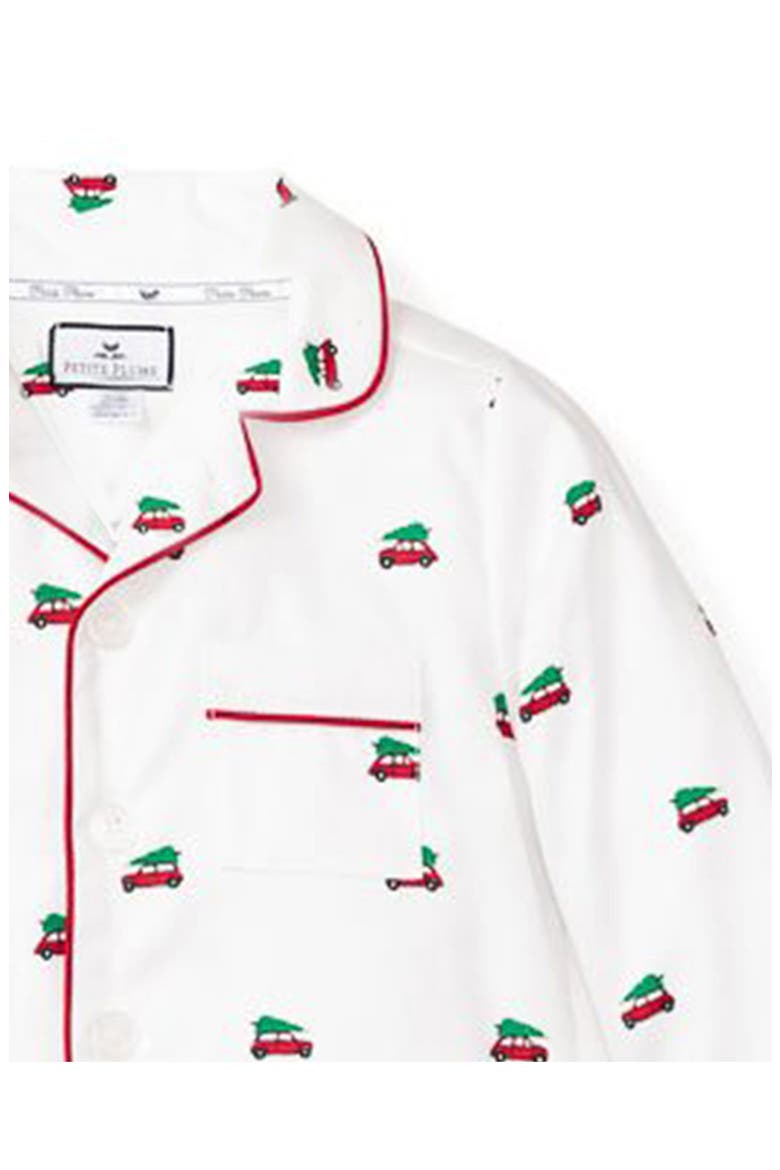 Kids' Holiday Journey Flannel Two Piece Pajamas, Alternate, color, WHITE