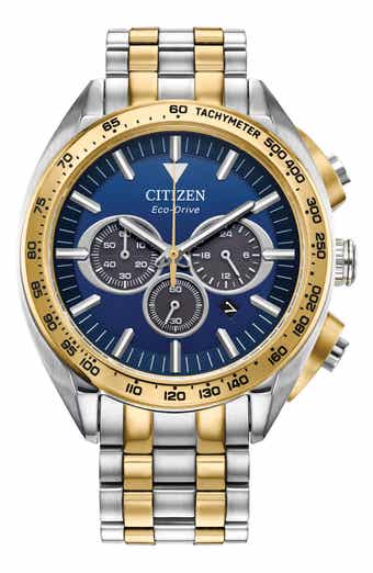 Citizen Eco-Drive Bracelet Strap Chronograph Watch, 39.2mm