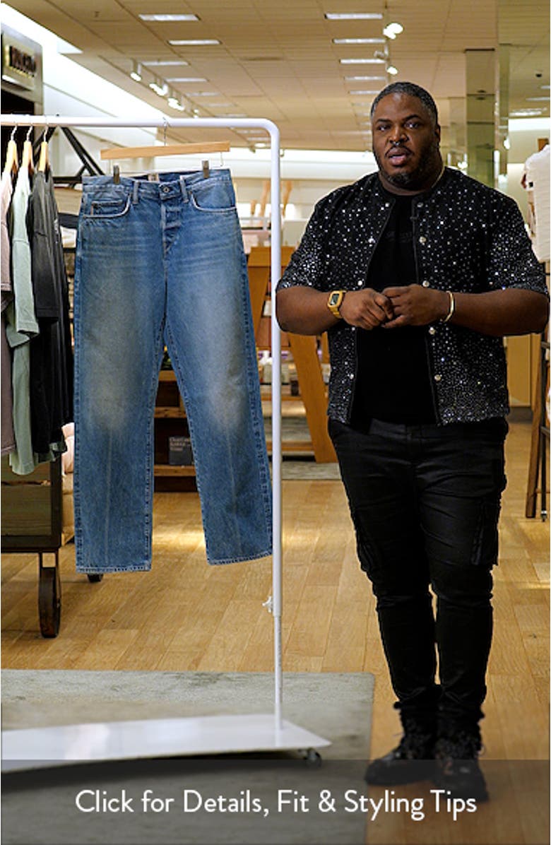 The Pail Loose Straight Leg 12.5-Ounce Slub Selvedge Jeans, sales video thumbnail