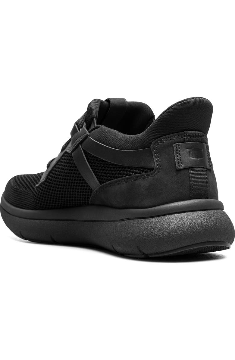 Florsheim Fleet Knit Elastic Sneaker, Alternate, color, Black