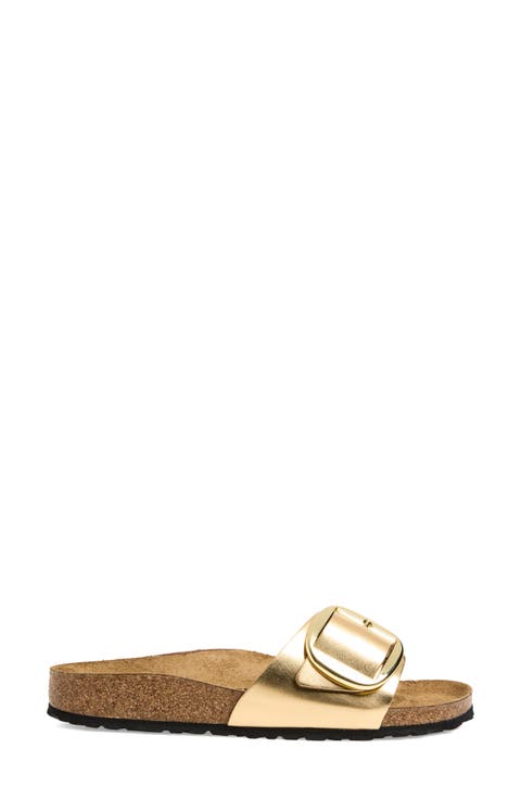 Madrid Big Buckle Slide Sandal