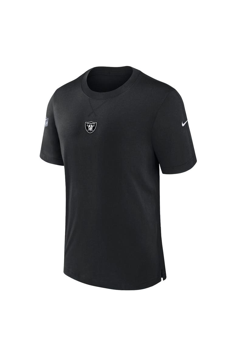 Men's Nike Black Las Vegas Raiders 2023 Sideline Performance T-Shirt, Alternate, color, Black
