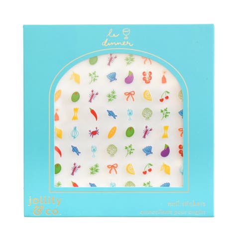 Le Dinner Nail Stickers