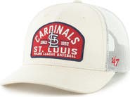 '47 Men's '47 Cream St. Louis Cardinals Leland Adjustable Trucker Hat