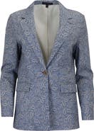 Lords of Harlech Paisley Pile Womens Tailored Blazer