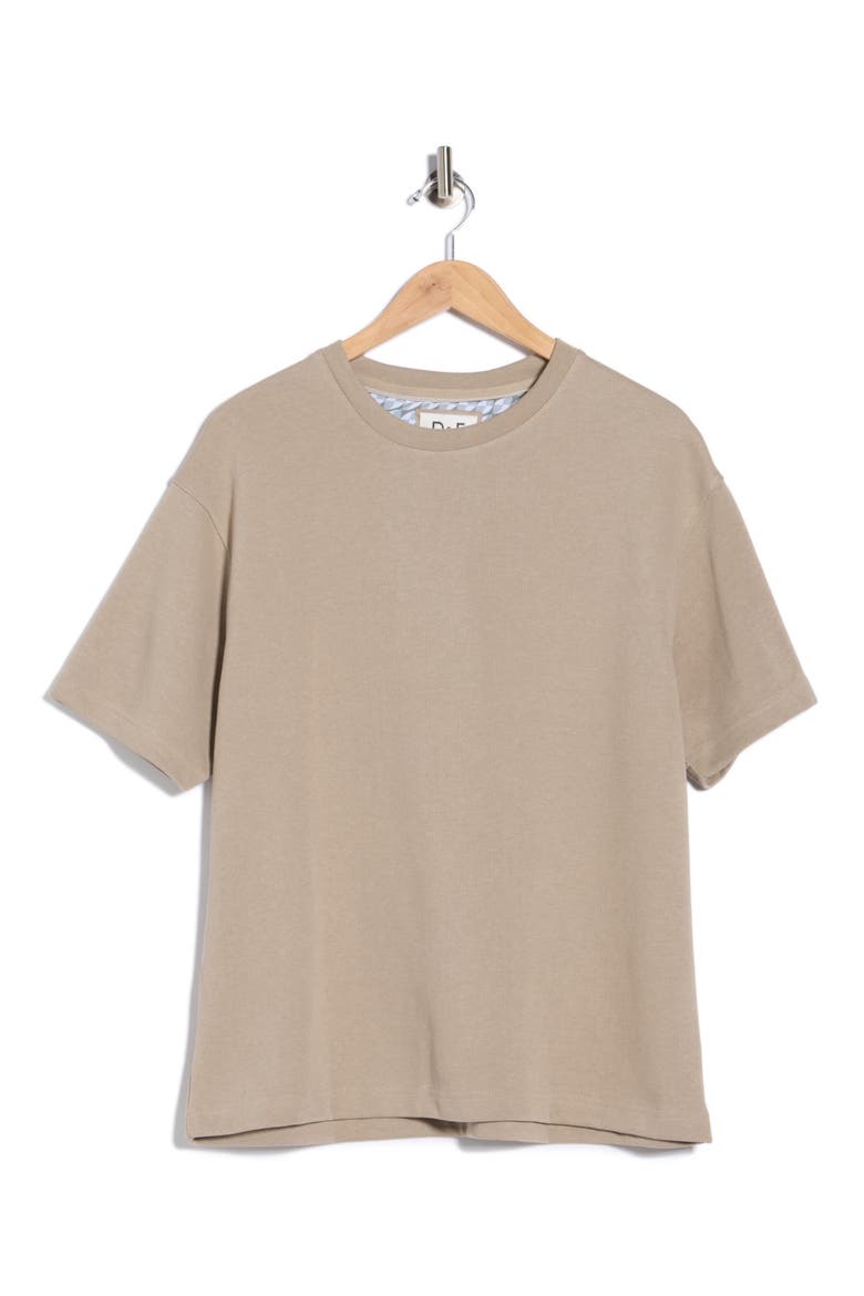 Heavyweight Knit T-Shirt, Alternate, color, SAND