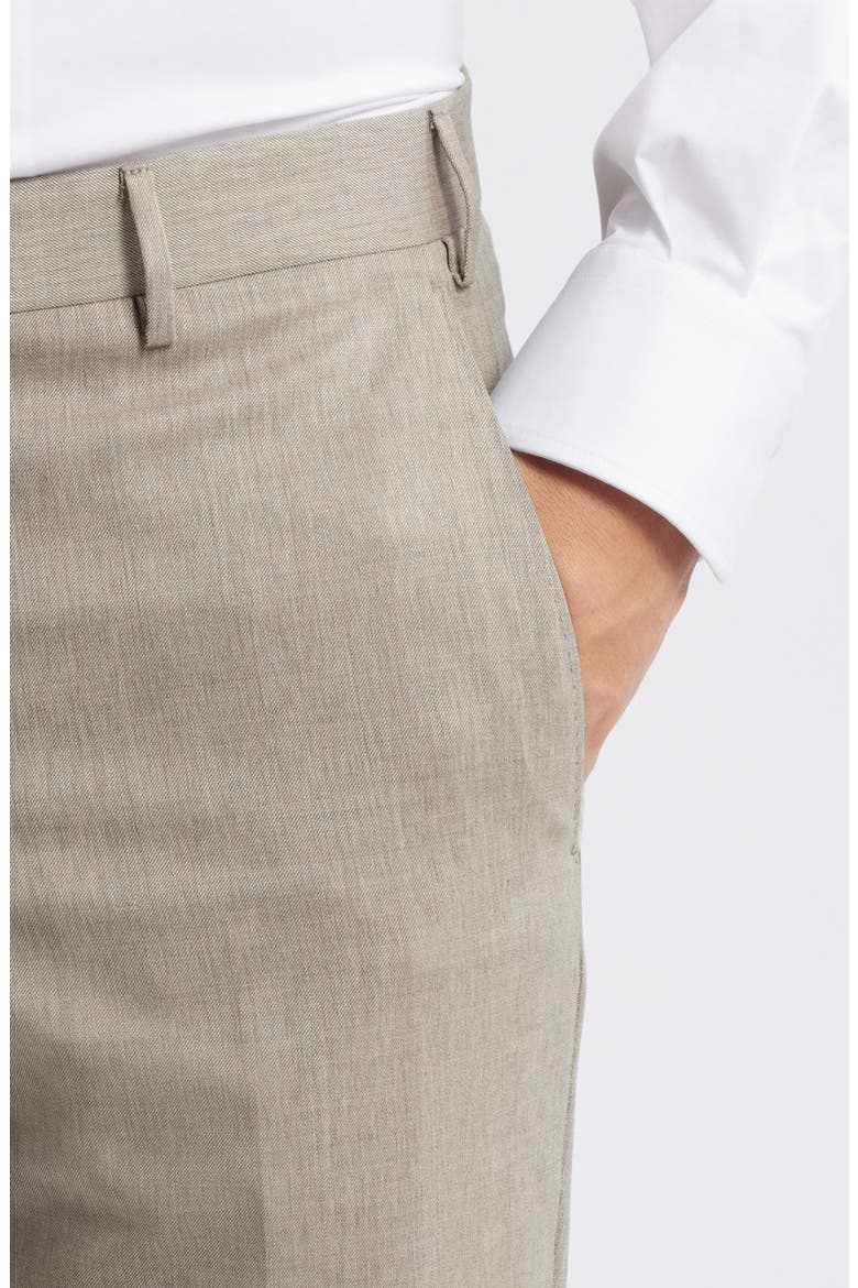 Parker Stretch Wool Trousers, Alternate, color, SAND