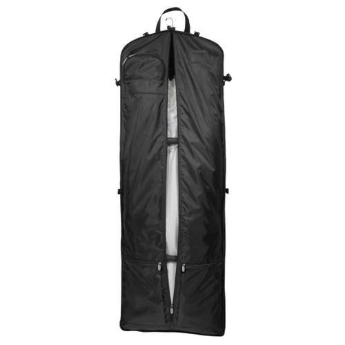 Wallybags 66" Premium Tri-fold Carry On Destination Wedding Gown Travel Bag With Multiple Pockets An In Black