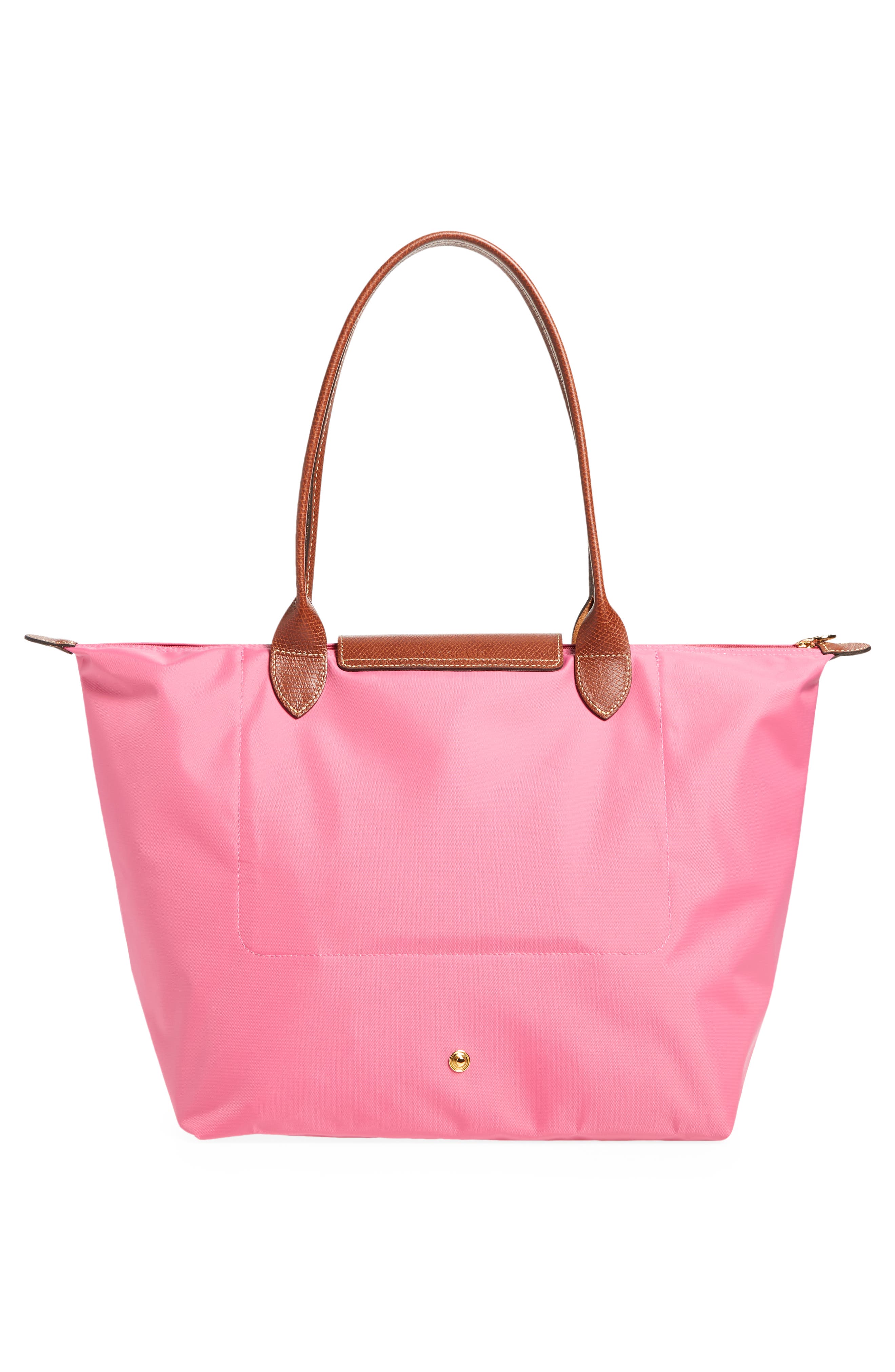 Large Le Pliage Tote, Alternate, color, PEONY