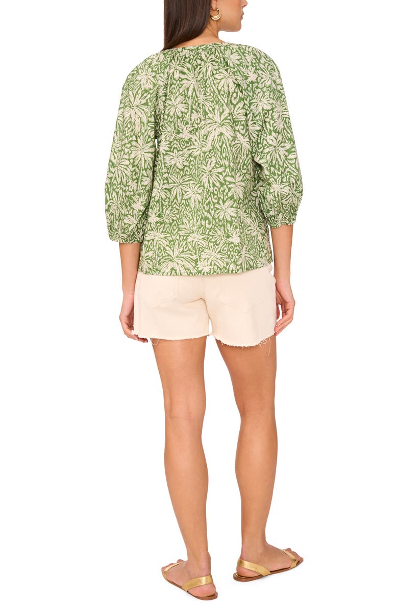 Vince Camuto Floral Button-Up Shirt, Alternate, color, 