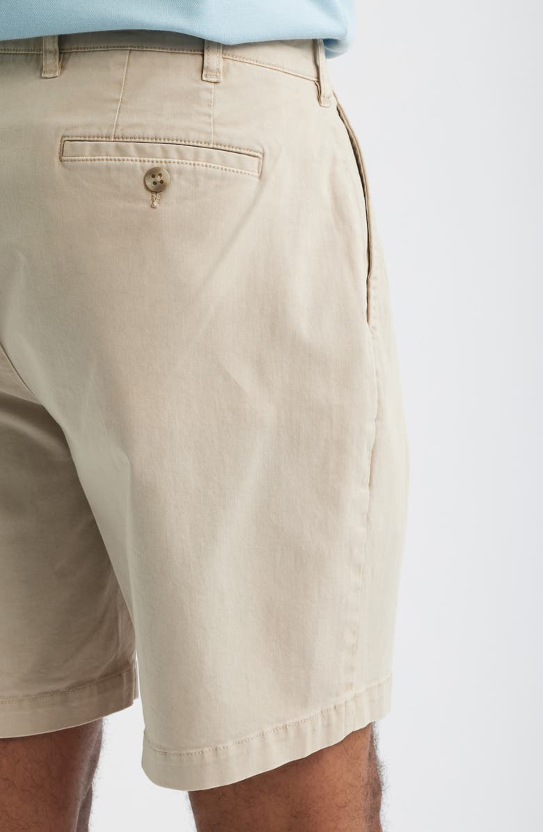 Peter Millar Coronado Flat Front Shorts, Alternate, color, Truffle