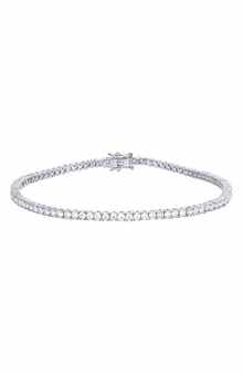 CANDELA JEWELRY Cubic Zirconia Tennis Bracelet