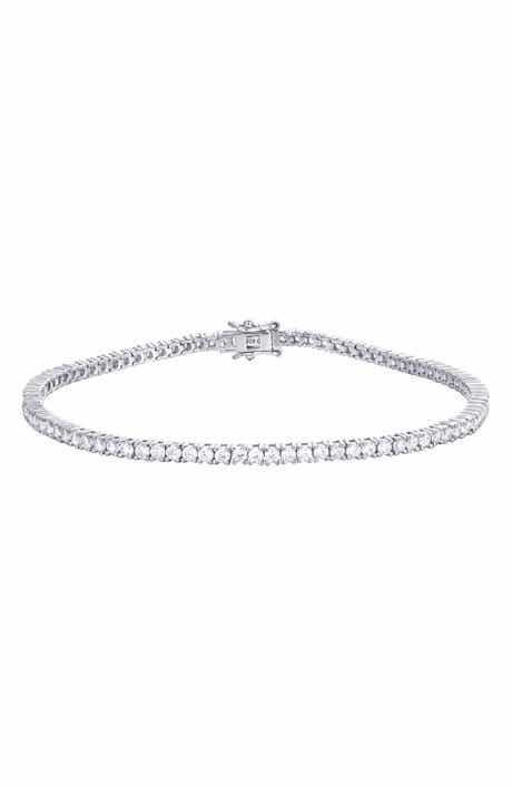CANDELA JEWELRY Cubic Zirconia Tennis Bracelet