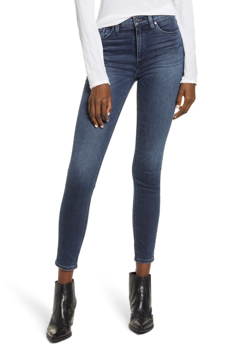 Hudson Jeans Barbara High Waist Ankle Super Skinny Jeans, Main, color, 