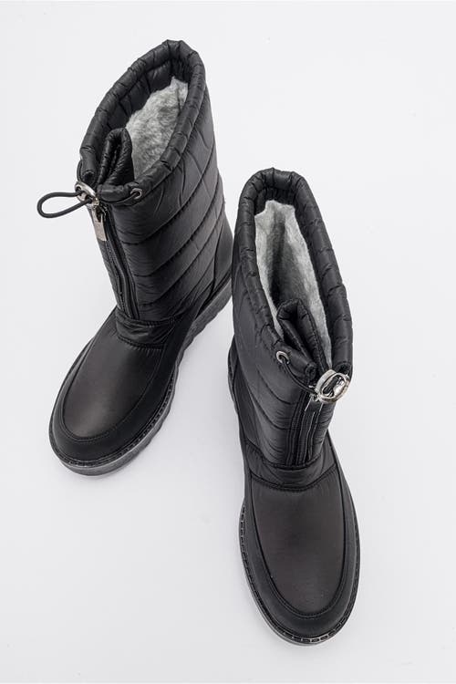 Prologue Shoes Vay Zip Snow Boot In Black