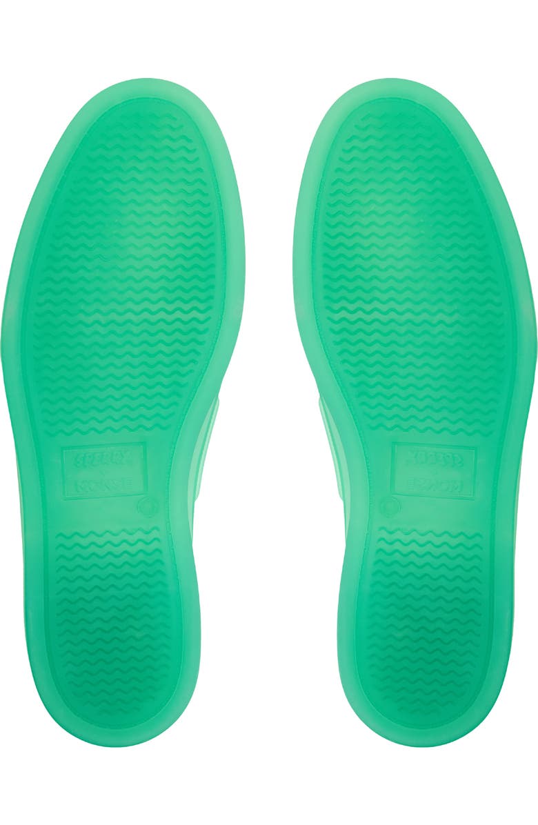 Sperry x Monse Authentic Original<sup>™</sup> 2-Eye Jelly Boat Shoe, Alternate, color, Teal