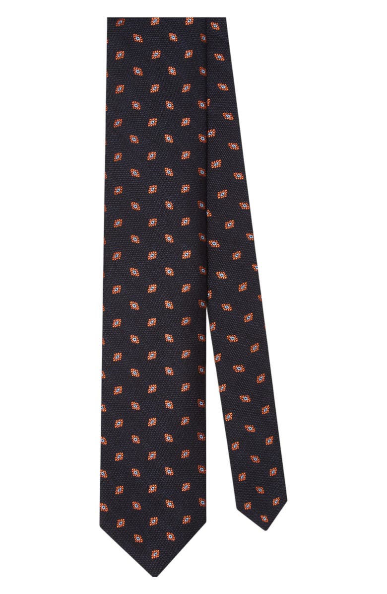 Robert Talbott Robert Geo Neat Best of Class Necktie, Main, color, Navy