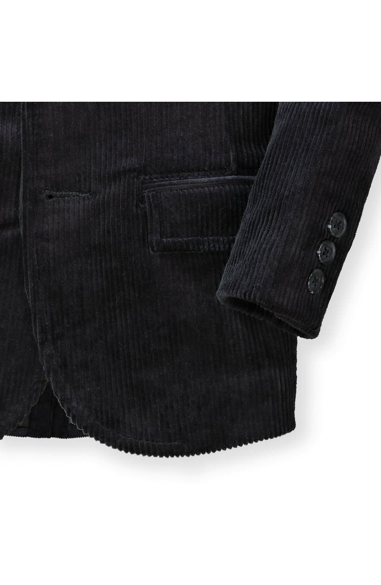 Hope & Henry Boys' Organic Corduroy Blazer, Kids, Alternate, color, Black Corduroy