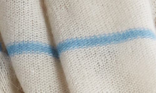 Portolano Striped Wool Blend Scarf