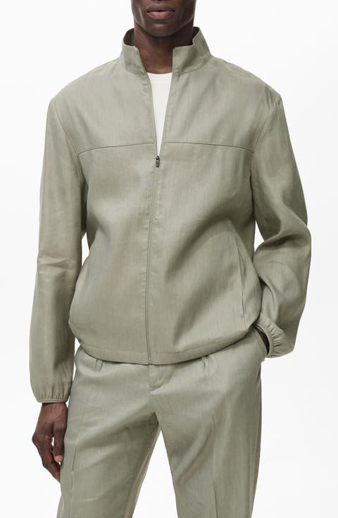 Linen Blend Jacket