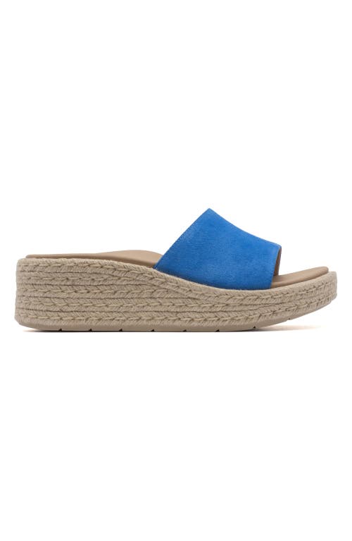 Abeo Solstice Slide In Mar Blue Suede - Regular