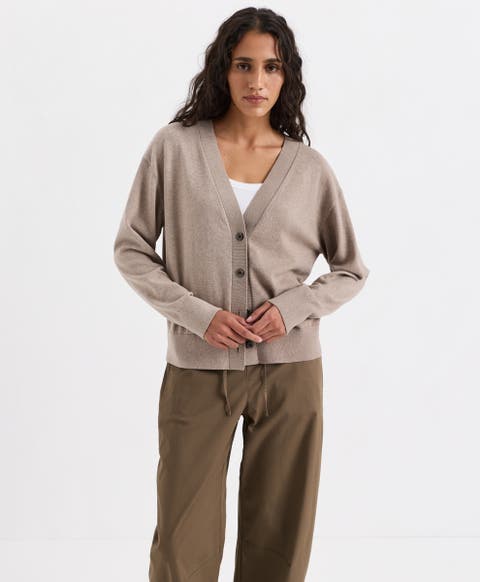 Organic Cotton Essential Cardigan