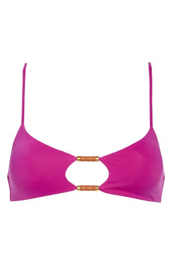 Shop Vix Swimwear Vix Paula Hermanny Zora Lara Bikini Top In Jaipur