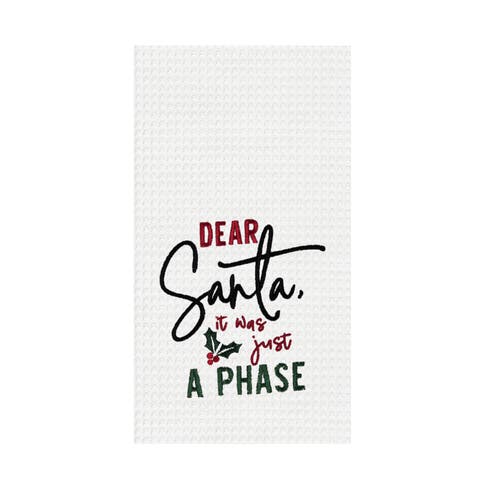 Just A Phase Fun Sayings Towel