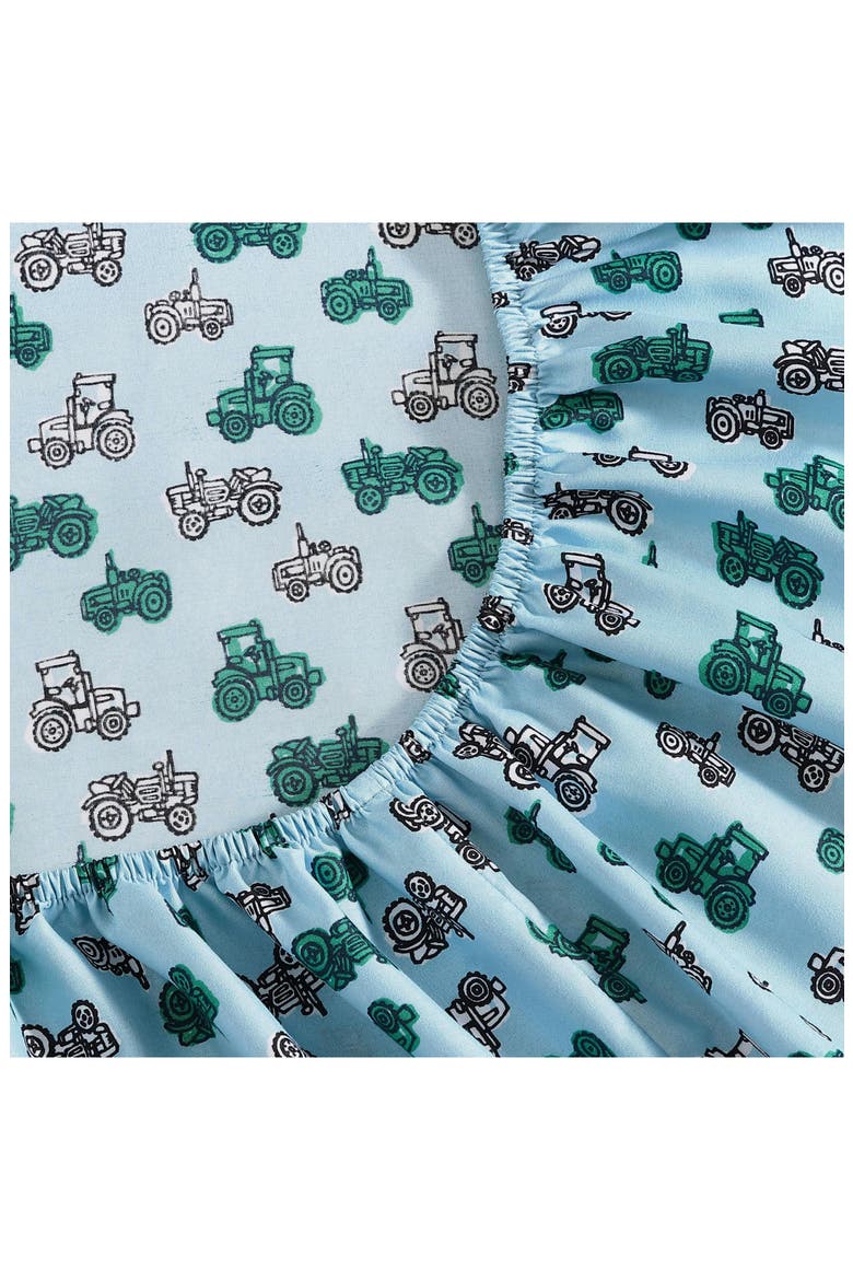 Little Rider Sheet Set, Alternate, color, BLUE/ GREEN