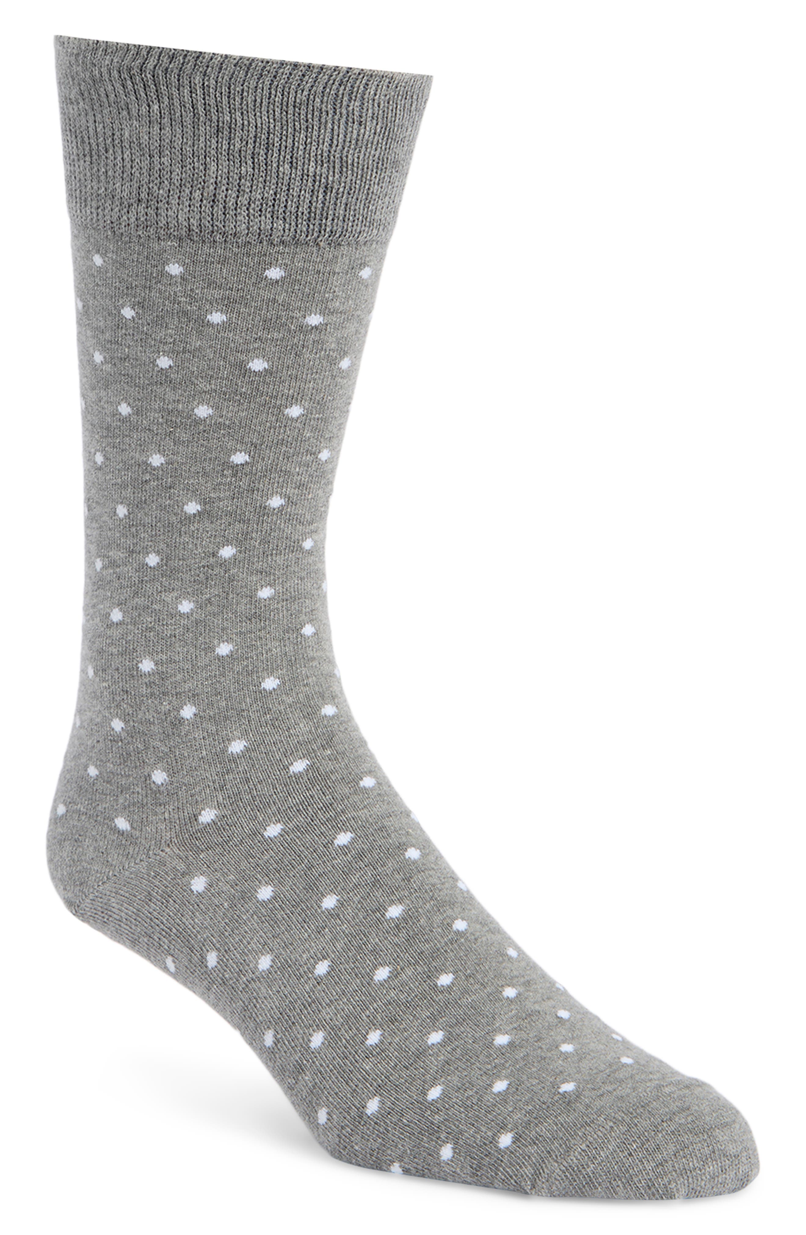 Brooks Brothers Polka Dot Dress Socks