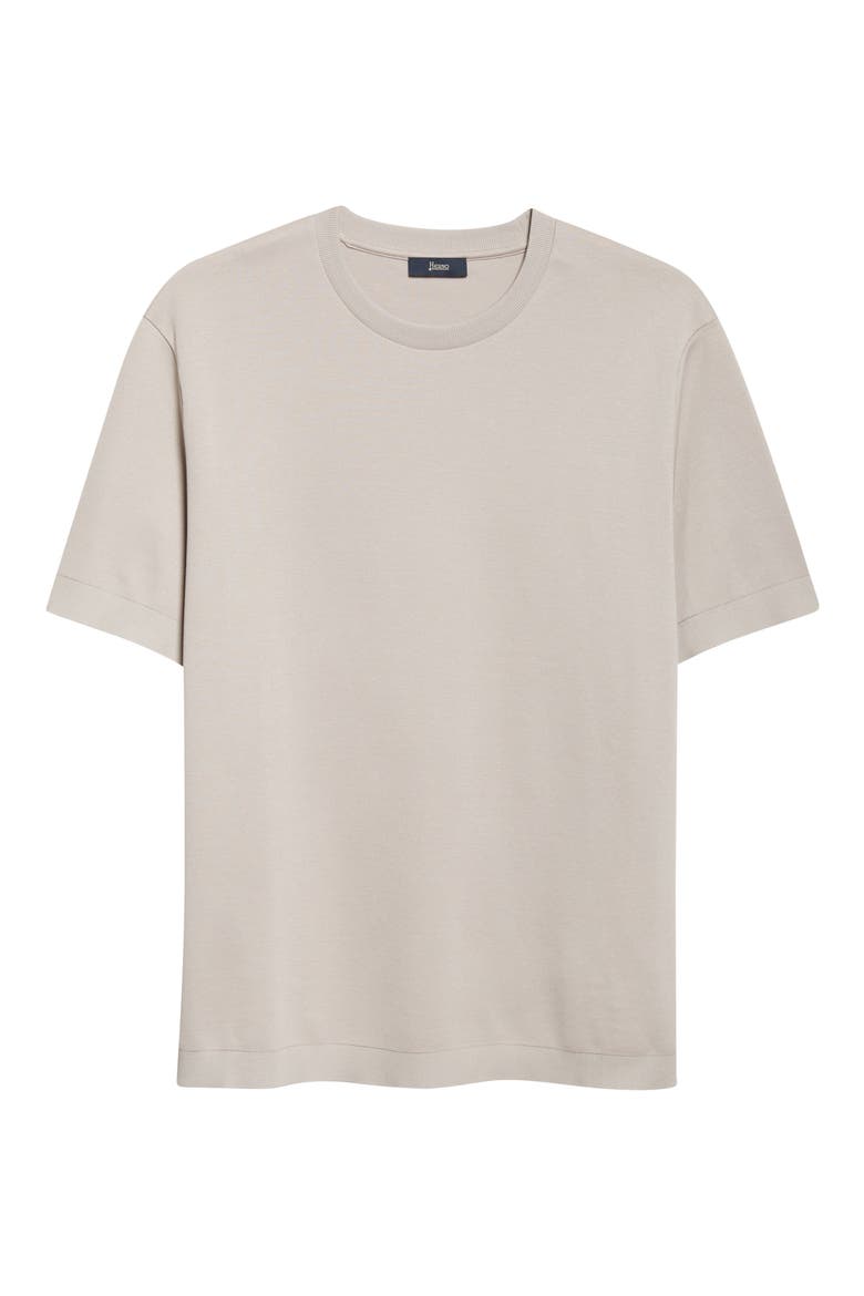 Cotton Jersey T-Shirt, Alternate, color, PEARL GRAY