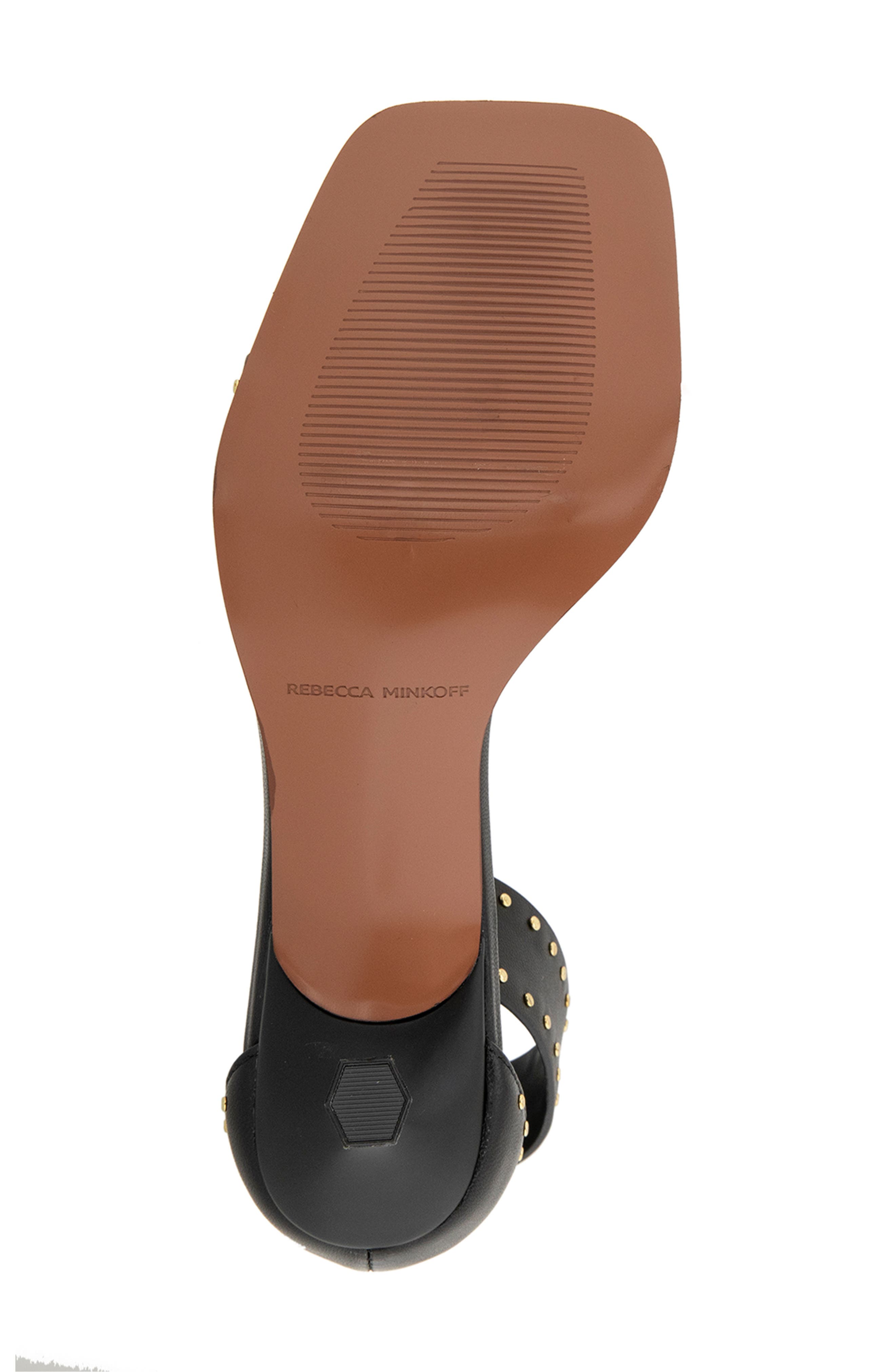 RM Rebecca Minkoff Freya Ankle Strap Sandal, Alternate, color, Black