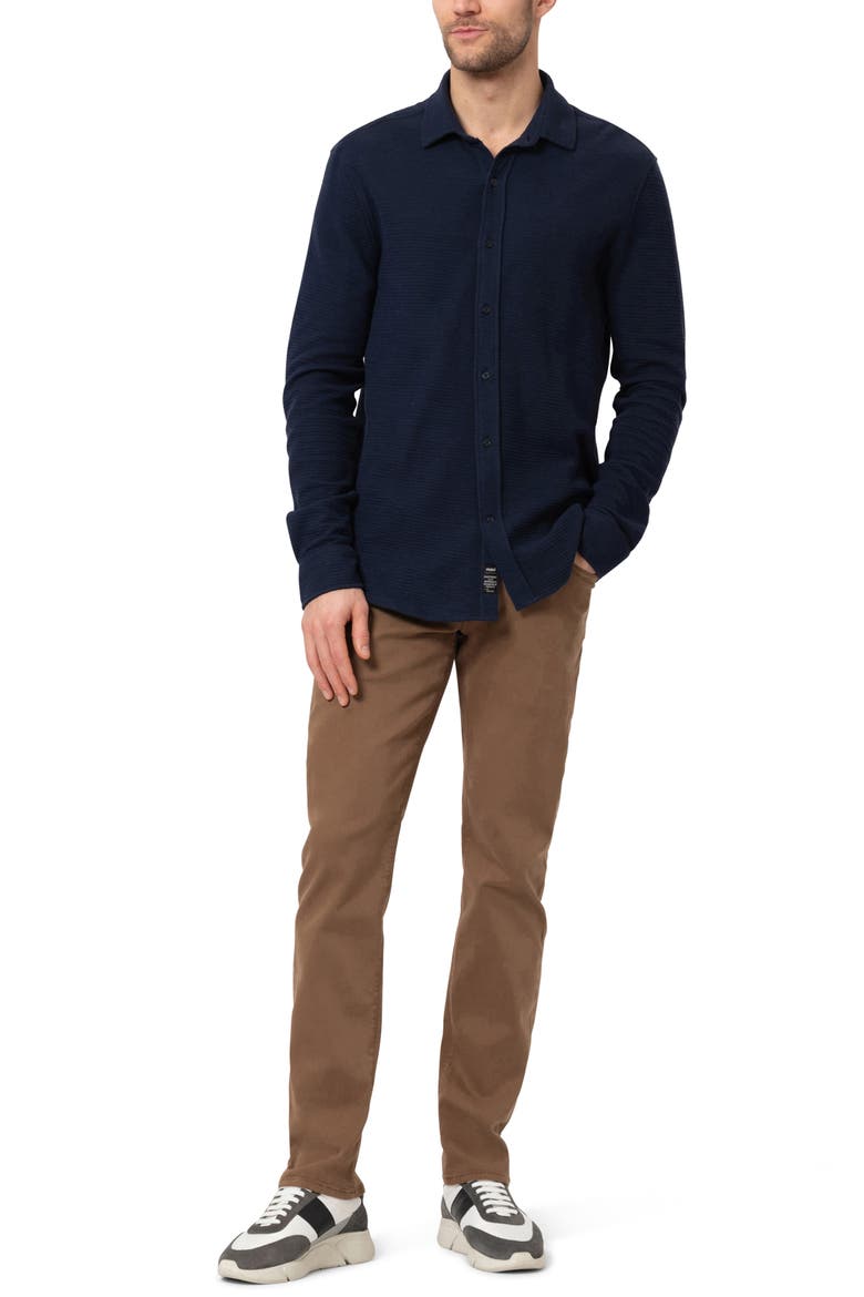 Marcus Slim Straight Leg Twill Pants, Alternate, color, BRONZE SUPERMOVE