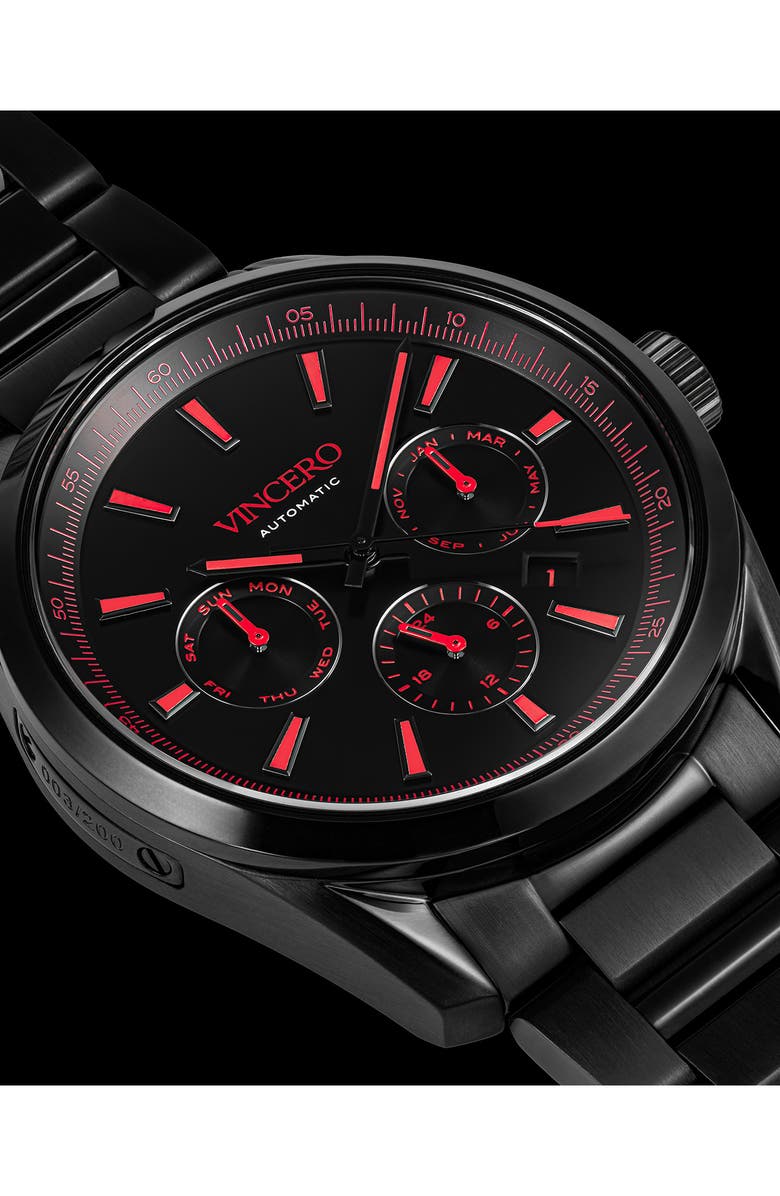 Vincero The Reserve Nebula Automatic Chronograph Bracelet Watch, 41mm, Alternate, color,