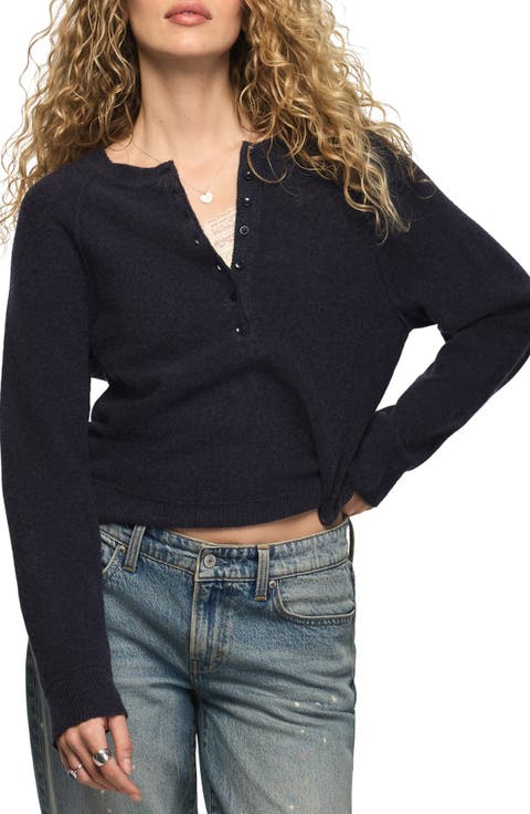 Cloud Soft Henley Sweater