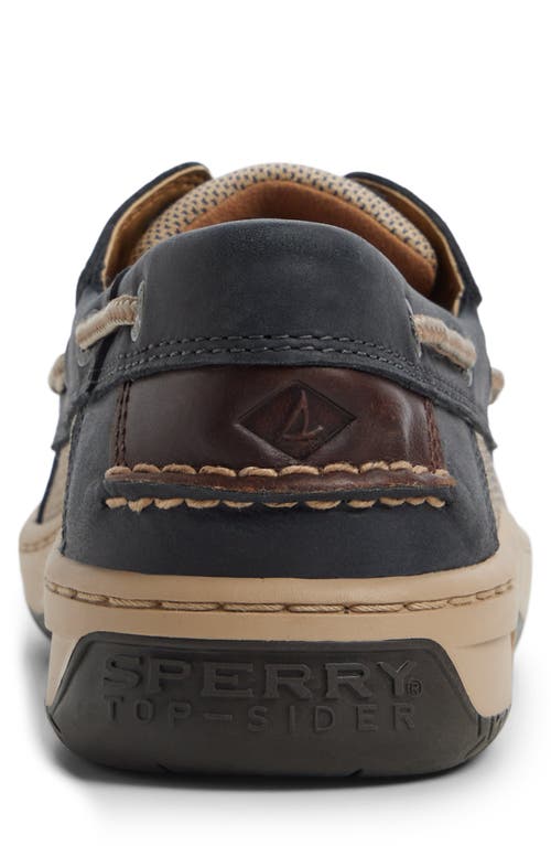 Sperry Billfish 3-eye Boat Shoe In Blue