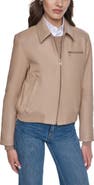 Cole Haan Signature Leather Bomber Jacket