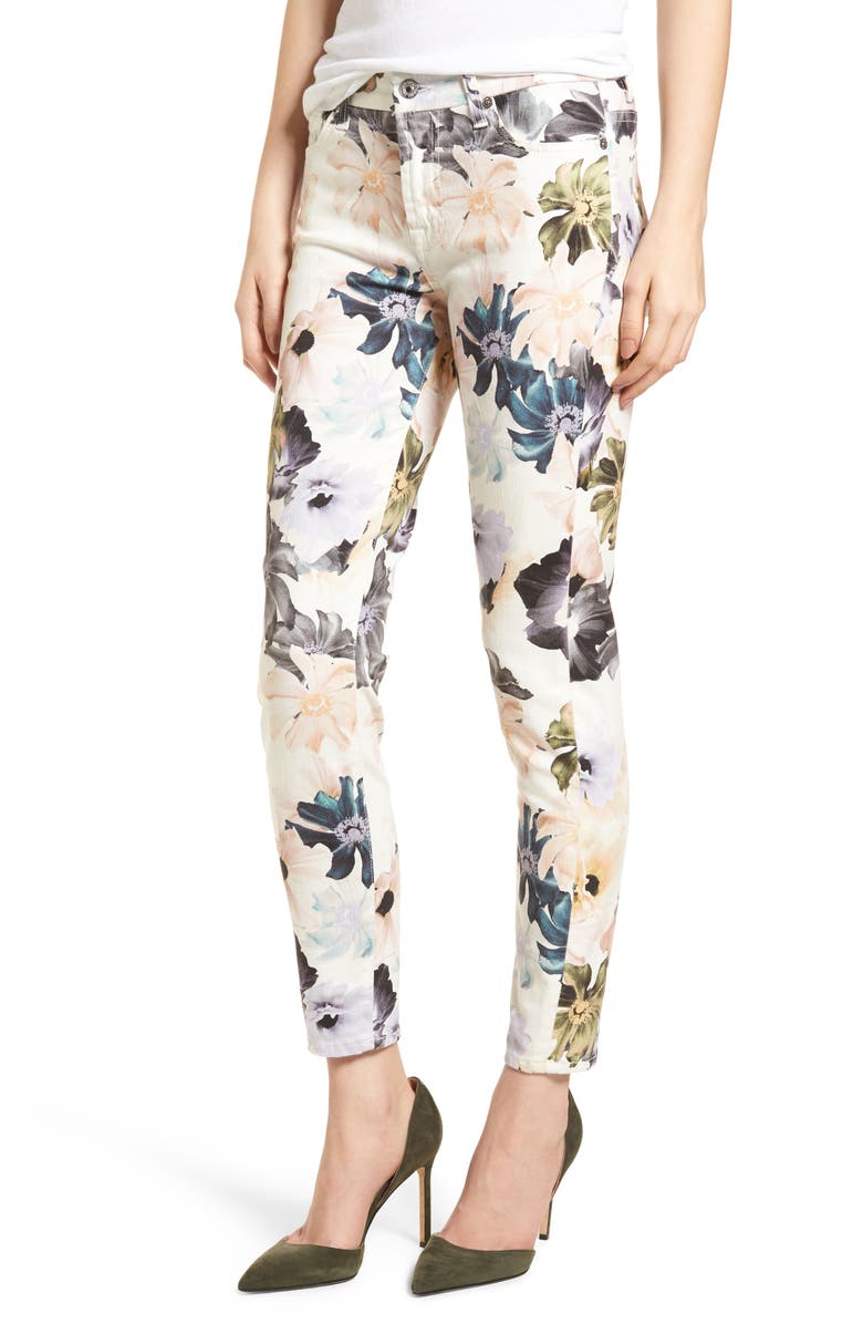 7 For All Mankind <sup>®</sup> The Ankle Skinny Jeans, Main, color, 