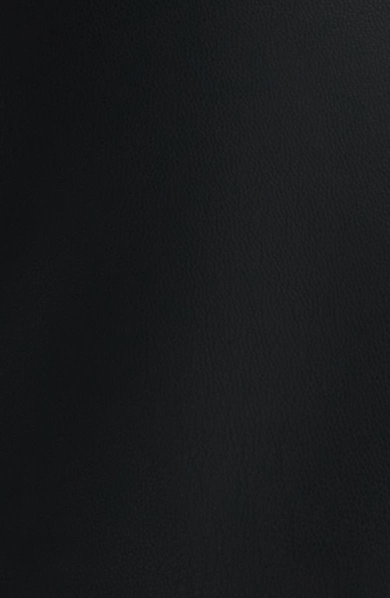 Topshop Wide Leg Faux Leather Pants, Alternate, color,