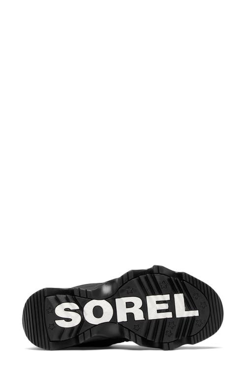 Sorel Kinetic Impact Puffy Sneaker Boot In Black