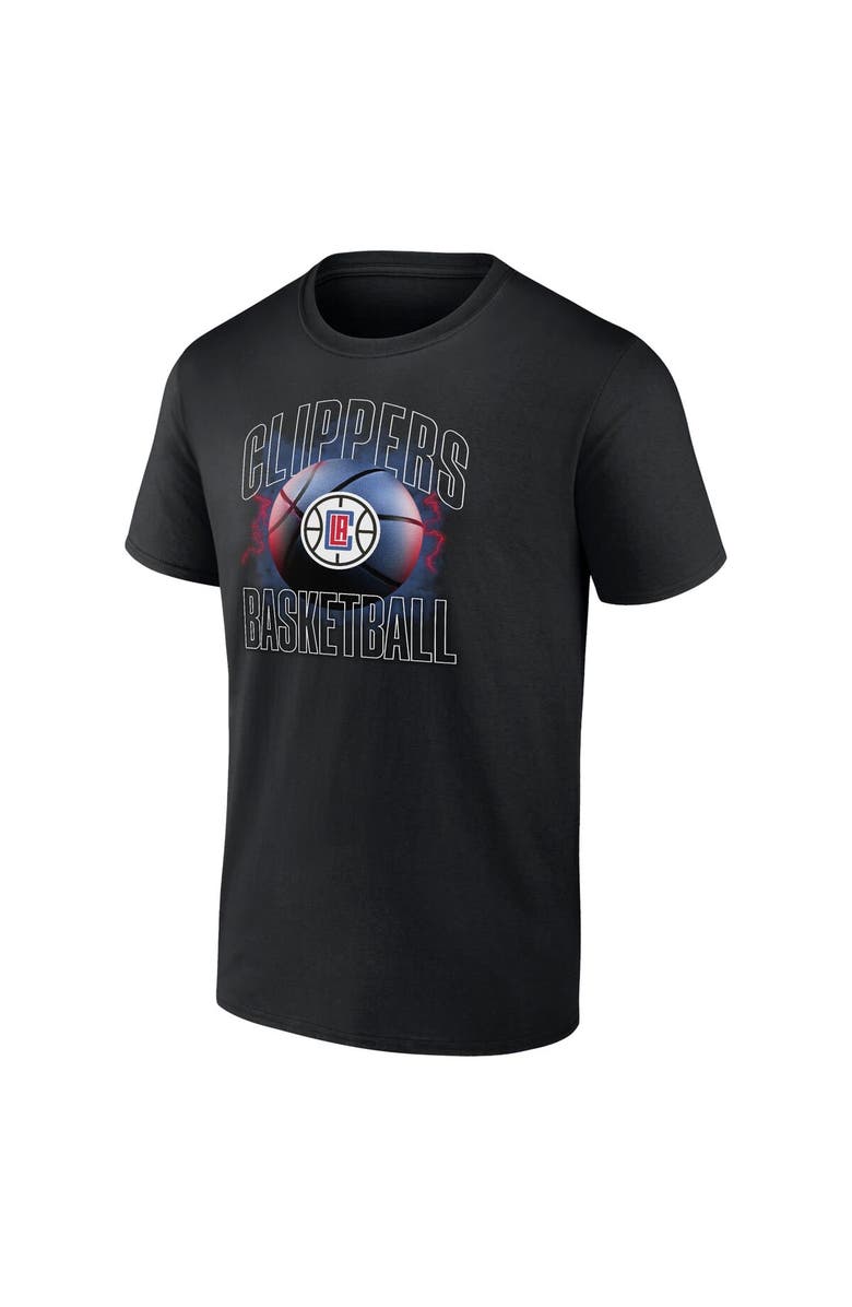 FANATICS Men's Fanatics Branded Black LA Clippers Match Up T-Shirt, Alternate, color, Black