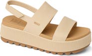 Reef Water Vista Platform Slingback Sandal
