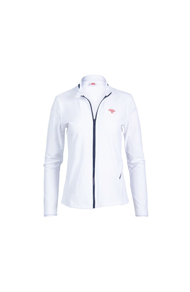 Love All Tennis Women's Gabriela Full Zip Jacket, Main, color, Navy