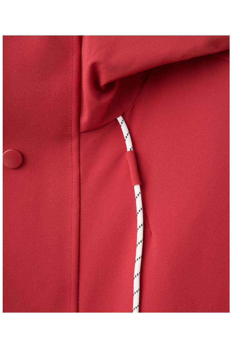 Water Repellent Thermolite® Hooded Jacket, Alternate, color, RED