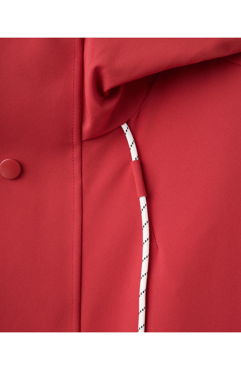 MANGO Water Repellent Thermolite<sup>®</sup> Hooded Jacket, Alternate, color, Red