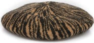 San Diego Hat Tiger Wool Blend Beret