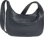 Bottega Veneta Veneto Intrecciato Leather Crossbody Bag