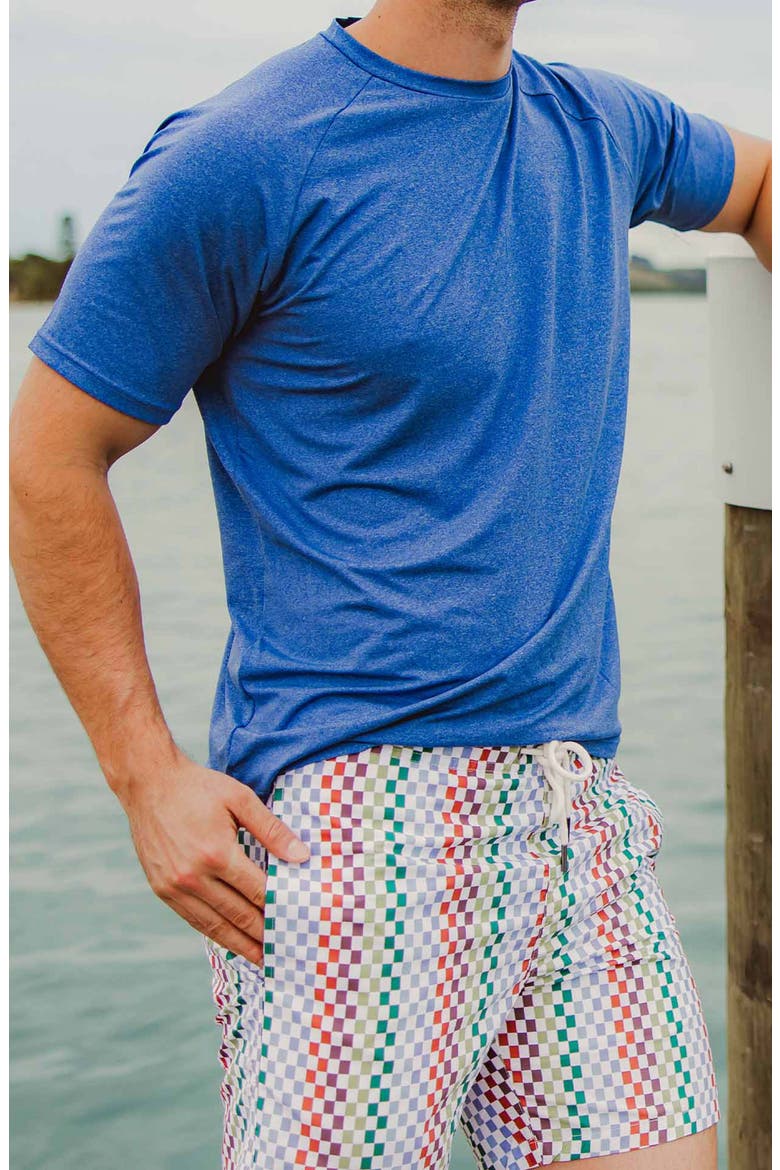 Men's Short Sleeve Outbound Tee, Alternate, color, Blue Drift